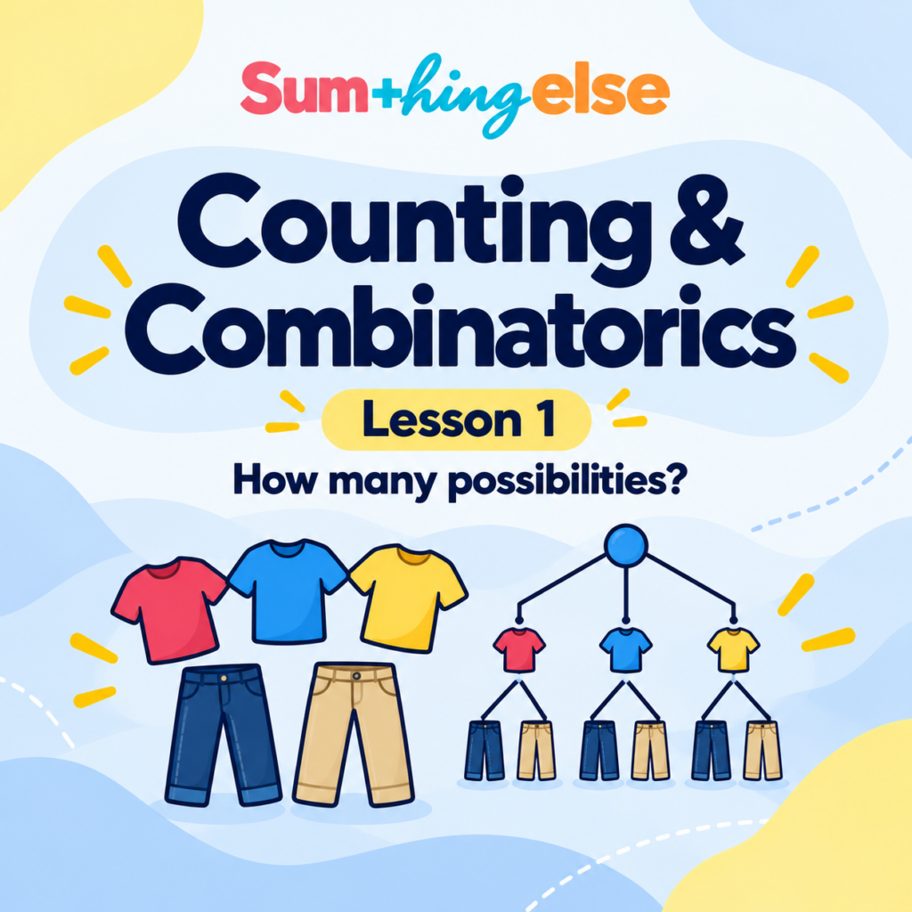 Counting & Combinatorics Lesson 1 – How Many Possibilities?