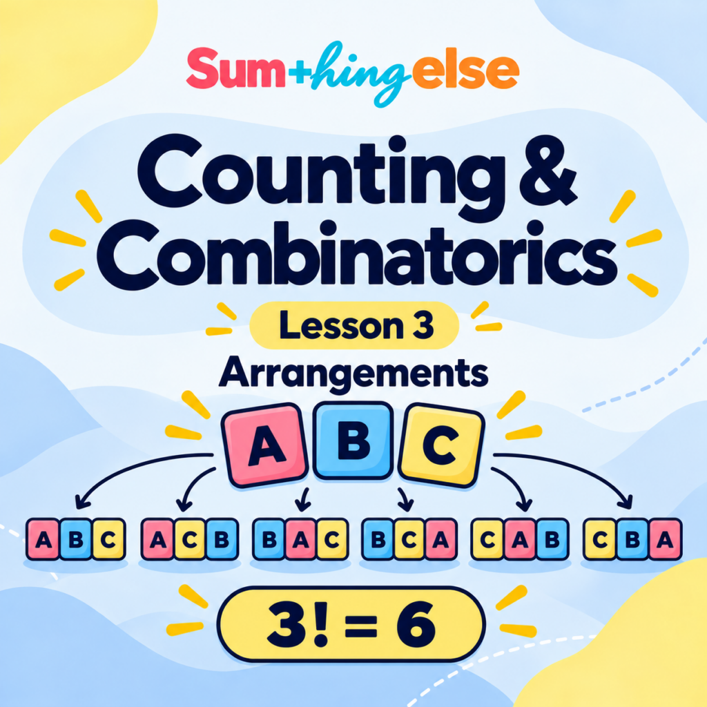 Counting & Combinatorics – Lesson 3: Arrangements