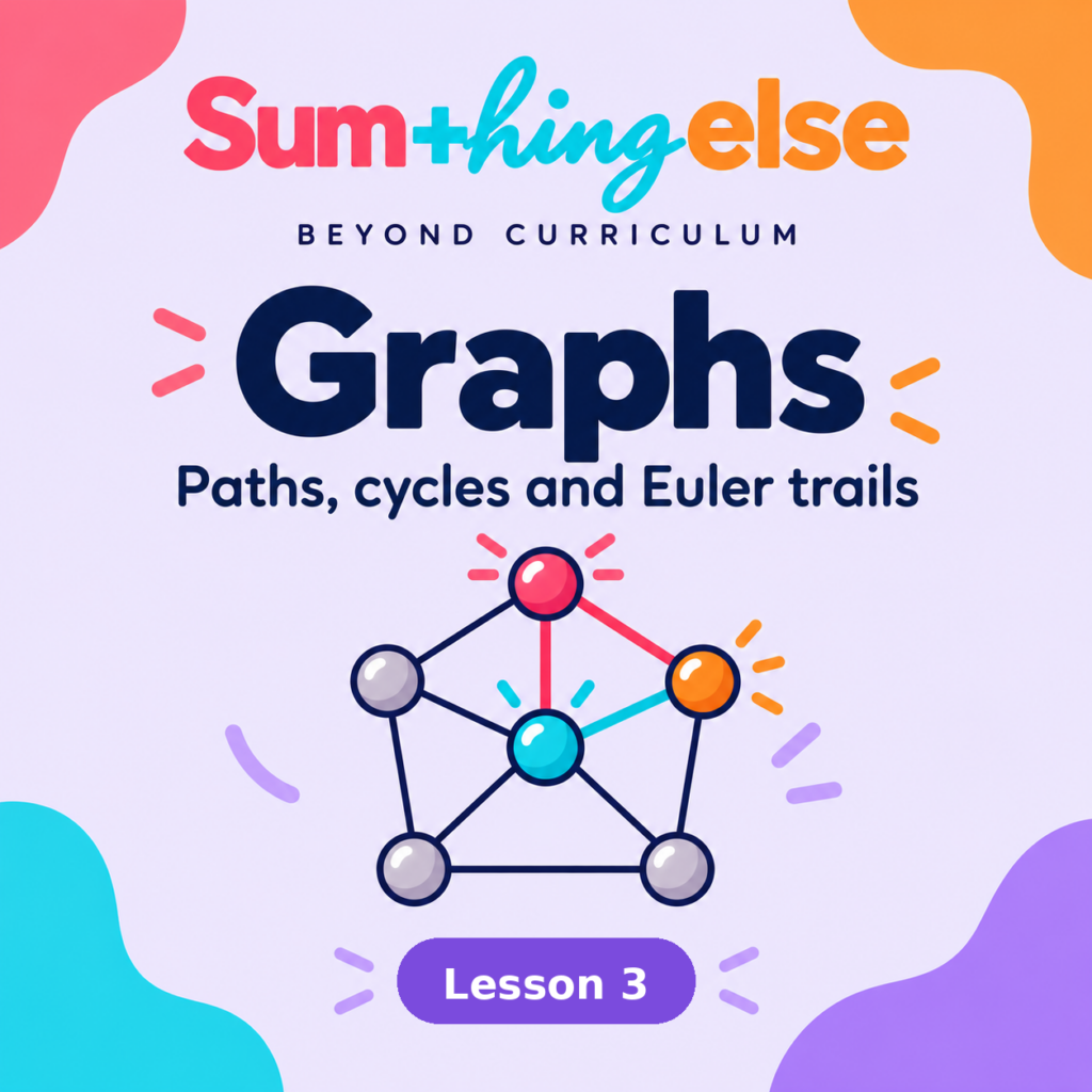 Graphs Lesson 3: Paths, cycles and Euler trails