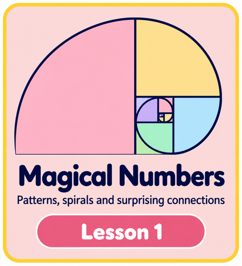 Magical Numbers Lesson 1 cover — The Fibonacci sequence