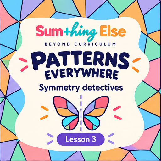 Patterns Everywhere - Lesson 3: Symmetry detectives